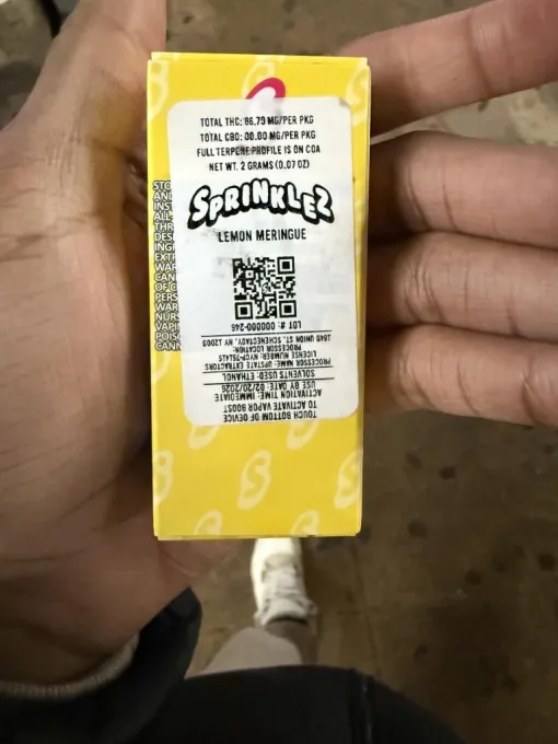Sprinklez cart